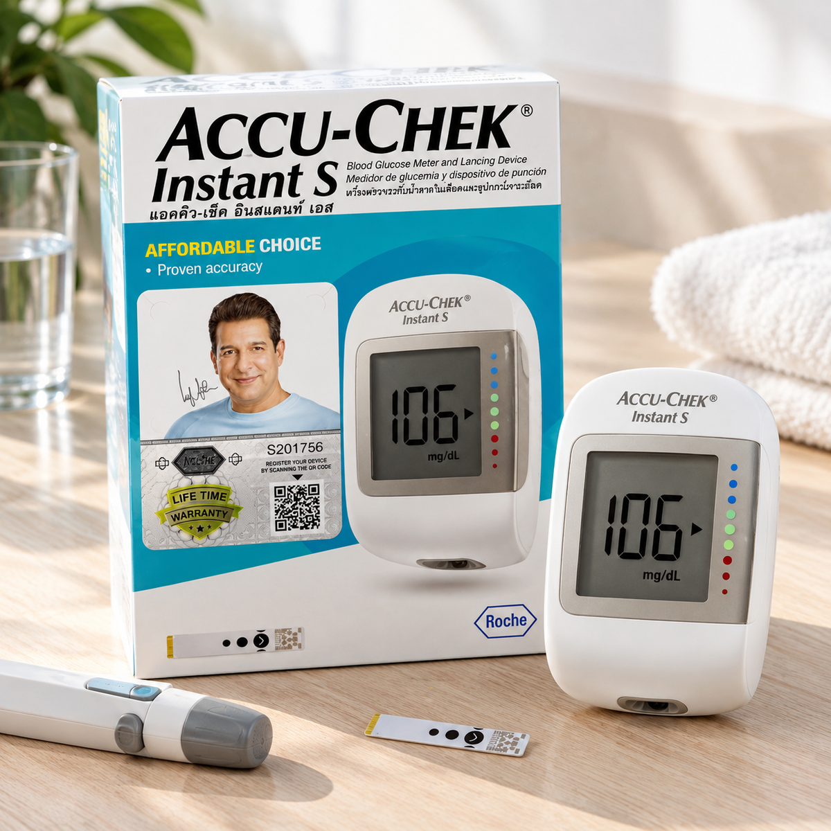 Accu-Chek Instant Blood Glucose Meter