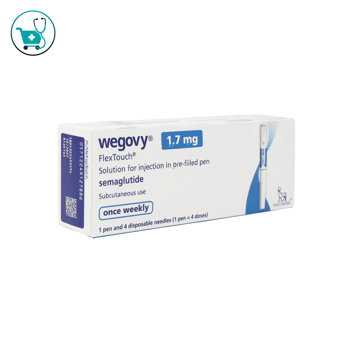Wegovy 1.7 mg FlexTouch – Semaglutide